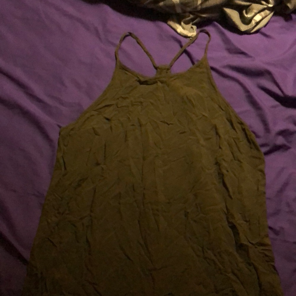 Olive green tank